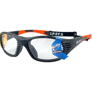 Montatura occhiali protezione aria Liberty Sport Rec Specs Maxx nero arancione 51-19 - Foto 1 di 5
