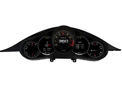 Cuadro de instrumentos digital LCD para velocímetro velocímetro Porsche Panamera Foto 1 de 4