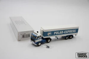 Brekina Volvo F89 Koffersattelzug "Polar Express" FIN Nr. 85670 1:87 /BRN909