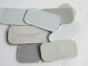 ALTERNATIVE ARMIES FLINTLOQUE 50MM x 25MM CAVALRY BASES X 10. GREY 864 - Picture 1 of 1