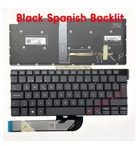 Spanish Backlit Keyboard for Dell Inspiron 14 5401 5402 5405 5406 5409  Teclado - Afbeelding 1 van 3