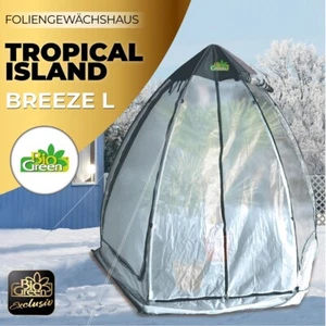 BioGreen Überwinterungszelt "Tropical Island Breeze L" H 200 x Ø 240 cm - Bild 1 von 8
