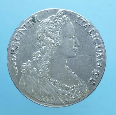 COLONIA ERITREA VITTORIO EMANUELE III TALLERO D'ITALIA 1918 ROMA MONETE ARGENTO - Immagine 1 di 2