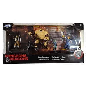 Dungeons & Dragons Die Cast Figurines: Barbarian/Elf Rogue & Paladin/Cleric/Ogre - Picture 1 of 12