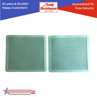 Alfombrillas de goma delanteras derecha izquierda para Dodge Chrysler 1955-1961 DeSoto Plymouth Foto 1 de 4