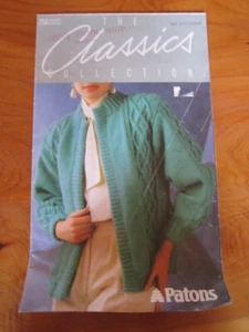 KNITTING PATTERN BOOK PATONS THE CLASSIC COLLECTION NO. 208 GREAT **** MUST SEE - Picture 1 of 1