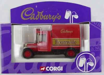 CORGI 1997- CADBURY'S SELECTION- DIECAST- BOURNVILLE DELIVERY TRUCK- 61206.(122) - Image 1 of 4