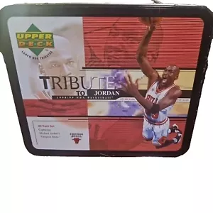 1998/99 UPPER DECK TRIBUTE TO JORDAN NBA BASKETBALL LUNCH BOX 30 CARD SET NEW(B) - Picture 1 of 2