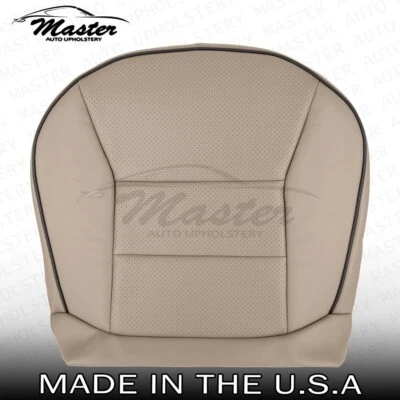 Se adapta a la parte inferior del conductor Land Rover Discovery 1999-2002 Bahama beige perfecto Funda de asiento Foto 1 de 4