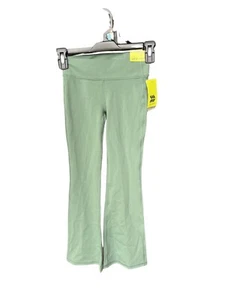 Girls NWT All In Motion Leggings Pants Green High Rise Stretch S 6/7 - Picture 1 of 3