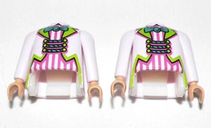 08398, 2x Cuerpo, Interior y Brazos, Rosa Claro, Payaso (Asia) - Imagen 1 de 1