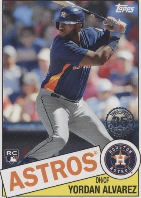 2020 Topps Update Series - Yordan Alvarez #85TB-18