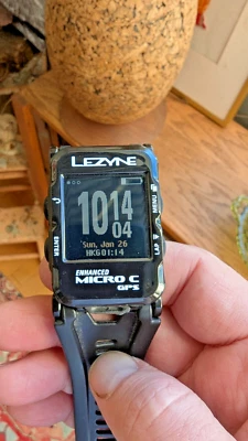 Lezyne Enhanced Micro C GPS - Wearable Biking/Cycling Computer - Color - Image 1 of 4