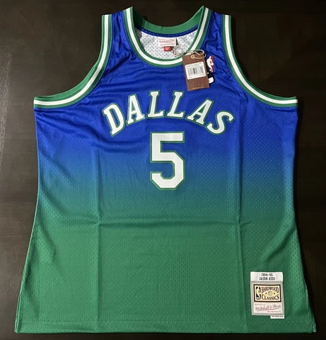 New Dallas Mavericks 1994-95 Jason Kidd #5 Mitchell & Ness Swingman Jersey Cover