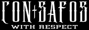 Con Safos w/Respect lowrider DieCut Window Decal Sticker Car vicla helmet size - Imagen 1 de 3