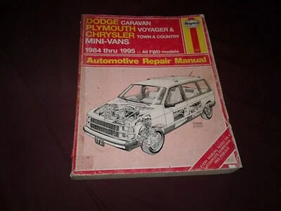 Manual de reparación Haynes - Dodge Caravan / Voyager / Town & Country 1984-1995 30010 Foto 1 de 4