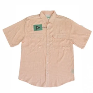 ClearWater Outfitters Shirt Mens Quick Dry Vented Outdoor Button Short Sleeve L - Picture 1 of 7