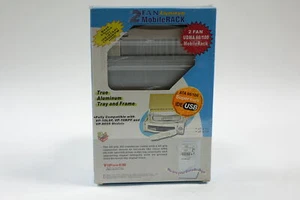 ViPowER, Two Fan Aluminum Mobile Rack - Picture 1 of 2