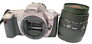 Canon Eos Kiss IIIL Film Camera w Sigma 28-80 mm f/3.5-5.6 II Lens Excellent - Picture 1 of 12