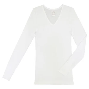 HERMKO 13680 Damen langarm Unterhemd ,V-Ausschnitt longsleeve Shirt,Unterwäsche - Bild 1 von 3