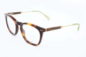 Tommy Hilfiger TH 1365 JW7 HAVANA MATT GOLD WOOD 50/20/145 MAN Eyewear Frame - Picture 1 of 3