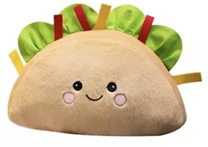 New Simulation Taco Bell Plush Toys Soft Doll Sofa Cushion Birthday Gift 41x43cm - Picture 1 of 1