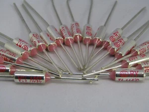 RY Fuse Temperature Thermal 250V 10 Amp 115C 239F Axial 115°C 239°F TF 115 - Picture 1 of 23