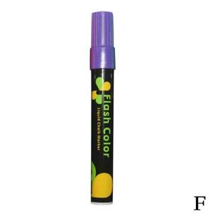 Colorful Dual Nib Liquid Chalk Highlighter Fluorescent Pe Pens Neon Marker 7R6R