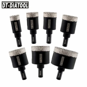 2pcs 20-50mm Vacuum Brazed Diamond Drilling Core Bit for Porcelain Ceramic Tile - Picture 1 of 20