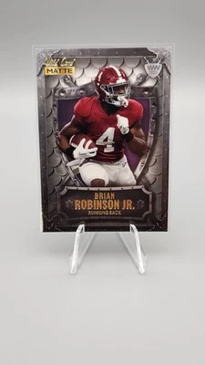 2022 Wild Card Matte-#WW-5 Weekend Warrior Brian Robinson Jr (RC) - Image 1 of 2