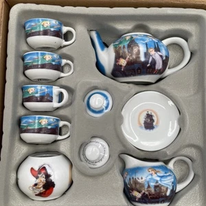 RARE Paul Cardew Designs PETER PAN Miniature Collector's 13 Pc. Tea Set - Picture 1 of 13