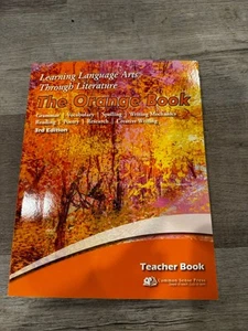 Learning Language Arts Through Literature Orange Book Teacher Book - Picture 1 of 1
