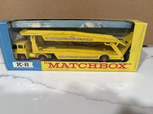 Matchbox Lesney Vintage King Size Car Transporter K-8 - Picture 1 of 11