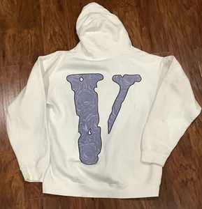 VLONE x Pop Smoke The Woo Hoodie (White) Large - Picture 1 of 8