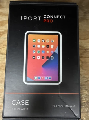 iPort Connect Pro Case 72330 Ipad Mini (6th Gen) White - OPEN BOX - Image 1 of 4