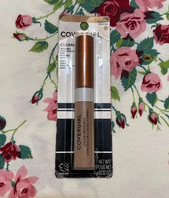Covergirl Clean Invisible Concealer Color 155 Medium New Carded Retired HTF READ - Image 1 of 4