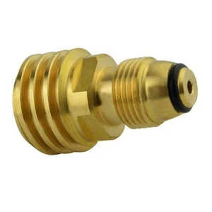 Universal Fit Propane Tank Adapters - Converts LP Tank POL Service Valve to Q... - Picture 1 of 4