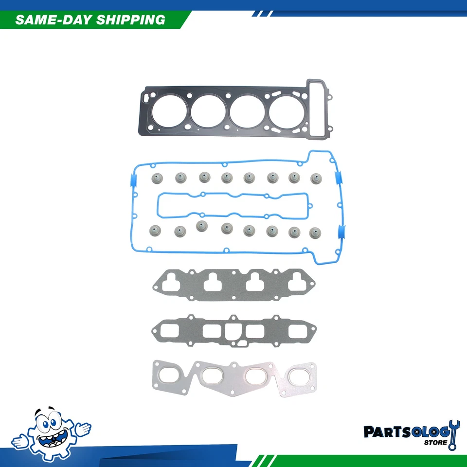 DNJ HGS4270 MLS Cylinder Head Set For 99-09 Saab 9-3 2.0L 2.3L L4 DOHC 16v - Image 1 of 4