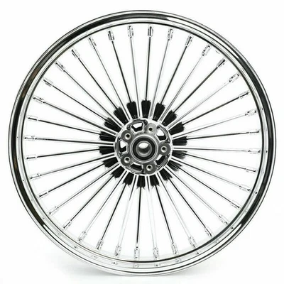 21X2.15 Fat Spoke Front Wheel Rim for Harley Dyna Super Glide FXDC Street Bob - Image 1 of 4