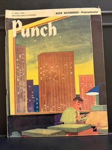PUNCH Magazine 11 May 1966 Procrastinator cover birthday gift nostalgia aged - Picture 1 of 3