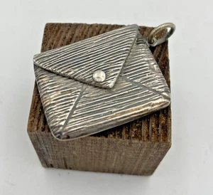 SOPORTE ESTUCHE SELLO PLATA ESTERLINA CON SELLO ANTIGUO PATRIMONIO - Imagen 1 de 16