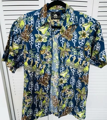 Camisa para hombre Jimmy Buffett Margaritaville "Haciendo ruido silencioso" talla S Foto 1 de 4
