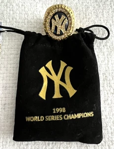 NY YANKEES RING DAY SGA 1998 WORLD SERIES CHAMPIONS REPLICA 2023 ANNIVERSARY - Picture 1 of 12