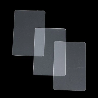 10pcs leere transparente Visitenkarte wasserdicht für Schulbürovorräte  - Bild 1 von 4