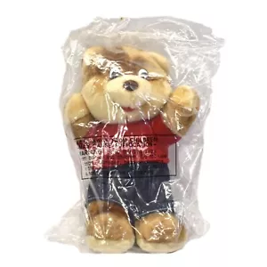 Vintage Shoney's Restaurant Advertising Bear 10" Plush Stuffed Animal Toy Mascot - Picture 1 of 2