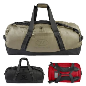 Highlander Hauler Duffle Bag 90L Mens Sports Travel Holdall Rucksack Backpack - Picture 1 of 9