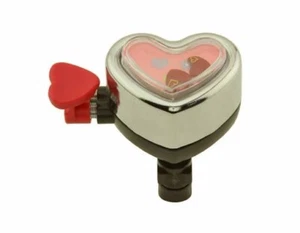 Campana de bicicleta Sweet Heart cromada - Imagen 1 de 1