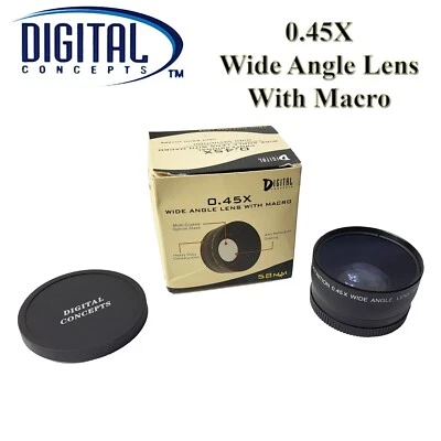 Digital Concepts 0.45X Wide Angle Lens with Macro - Image 1 of 4