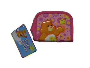 Care Bears PINK Coin Purse 3.5" x 4.5" BRAND NEW WITH TAGS - Picture 1 of 4