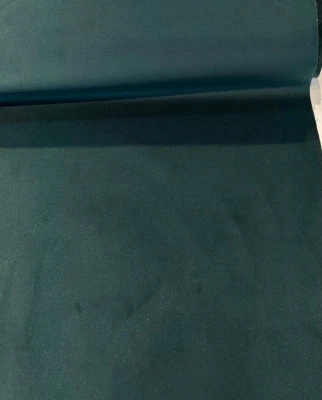 Tela de tapicería para cortinas de terciopelo verde oscuro moderna Fabricut por yarda Foto 1 de 4